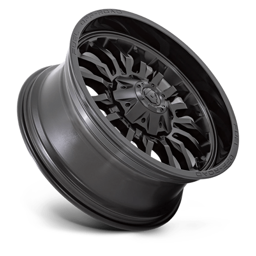 20x10 Fuel Off-Road D796 Arc Matte Black Gloss Black Lip 8x165.1 ET-18 Wheel