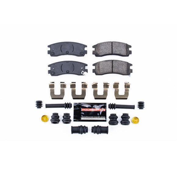 PowerStop Z23 Evolution Sport Carbon-Fiber Brake Pads With Hardware
