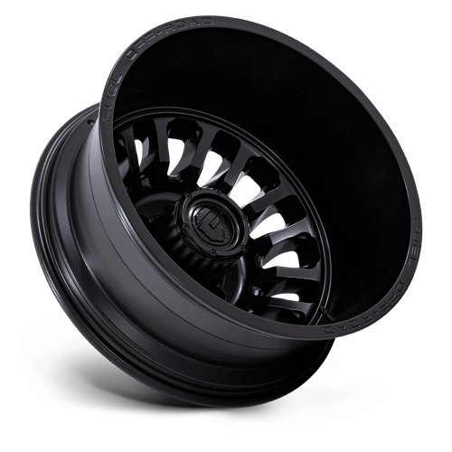 22x8.25 Fuel Off-Road D867 Arc Dually Blackout 8x200 ET-201 CB142 Wheel Rim