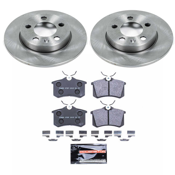 PowerStop Track Day Spec High-Performance Brake Pad and Rotor Kit