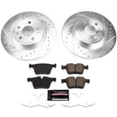 PowerStop Z23 Daily Driver Carbon-Fiber Ceramic Brake Pad and Drilled & Slotted