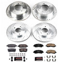 PowerStop Z23 Daily Driver Carbon-Fiber Ceramic Brake Pad and Drilled & Slotted