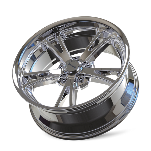 RIDLER TYPE 606 CHROME 18X8 5-120.65 0MM 83.82MM