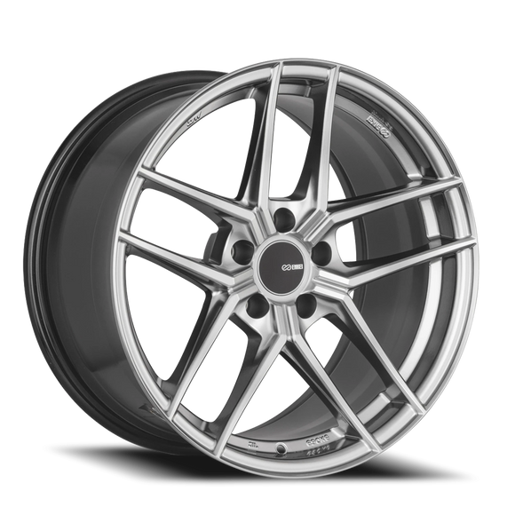 18X9.5 Enkei TY5 Wheel/Rim Hyper Silver 5x120 ET35 18-9.5 5-120 Each