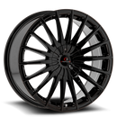 18x8 Cavallo CLV-34 Gloss Black 5x108/114.3 ET35 wheel/rim