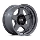17X8.5 KMC KM728 Lobo Matte Anthracite 6X139.7 6X5.5 ET18 Wheel Rim-2