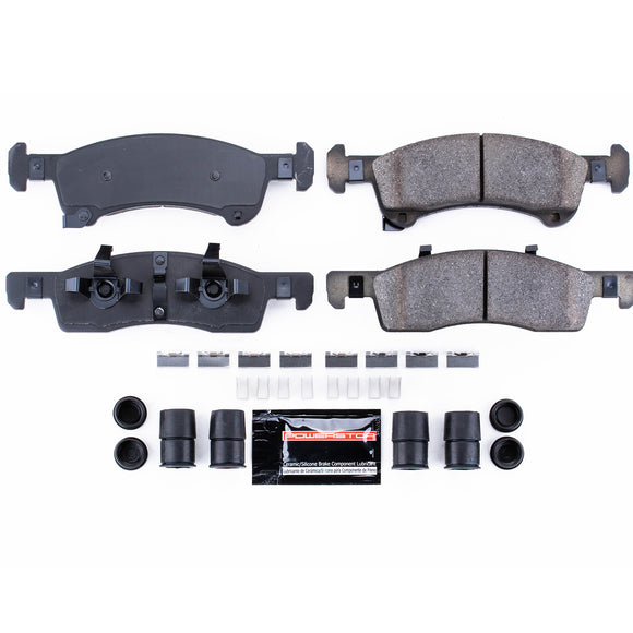 PowerStop Z23 Evolution Sport Carbon-Fiber Brake Pads With Hardware