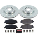 PowerStop Z23 Daily Driver Carbon-Fiber Ceramic Brake Pad and Drilled & Slotted