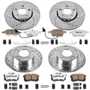 PowerStop Z26 Street Performance Ceramic Brake Pad and Drilled & Slotted Rotor K
