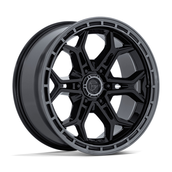 20x9 Fuel Off-Road FC896 Heathen Gloss Black Gunmetal Lip 6x139.7 ET20 Wheel