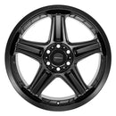 22x10 Defiant DF07 Satin Black 6x139.7 6x5.5 ET-12 Wheel Rim