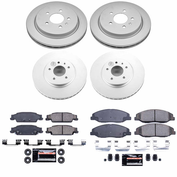 Z23 Daily Driver Premium Carbon-Fiber Ceramic Brake Pad and Fully Coated Rotor K