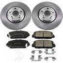 PowerStop OE Stock Replacement Low-Dust Ceramic Brake Pad and Rotor Kit
