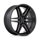 26X10 DUB 1PC S269 Dirty Dog All Matte Black 6X139.7 6X5.5 ET25 Wheel Rim