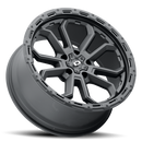 20x9 Vision 405 Korupt Satin Black Wheel 5x139.7 ET12 CB108
