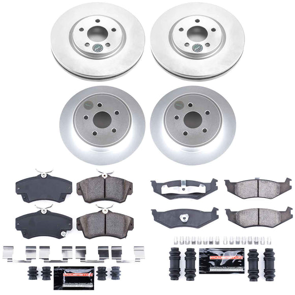 PowerStop Z23 Daily Driver Premium Carbon-Fiber Ceramic Brake Pad and Fully Coat
