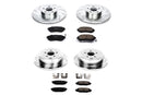 PowerStop Z23 Daily Driver Carbon-Fiber Ceramic Brake Pad and Drilled & Slotted