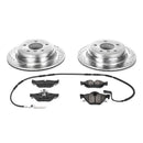 PowerStop Z23 Daily Driver Carbon-Fiber Ceramic Brake Pad and Drilled & Slotted