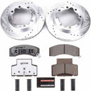 PowerStop Z36 Carbon-Fiber Ceramic Brake Pad with Drilled and Slotted Rotor Kit