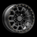 17X8.5 KMC KM718 SUMMIT Satin Black 6X139.7 ET0 wheel/rim
