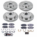 PowerStop Track Day Spec High-Performance Brake Pad and Rotor Kit
