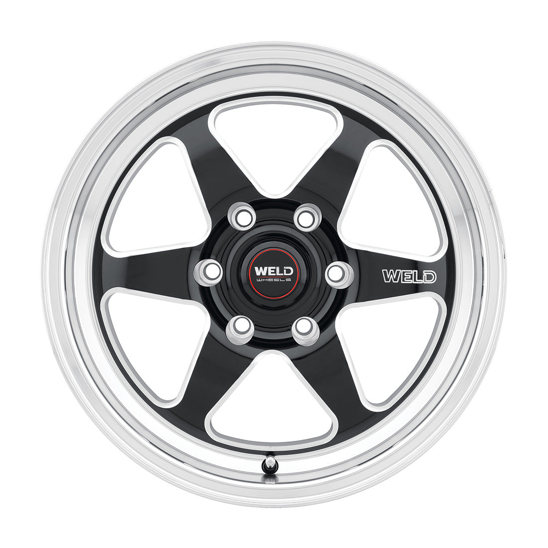 17x10 WELD Performance Ventura Six Drag Black Milled 6x135 ET42 Wheel Rim - 0