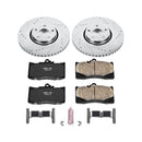 PowerStop Z23 Daily Driver Carbon-Fiber Ceramic Brake Pad and Drilled & Slotted