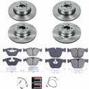 PowerStop OE Stock Replacement Low-Dust Ceramic Brake Pad and Rotor Kit