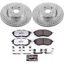 PowerStop Z26 Street Performance Ceramic Brake Pad and Drilled & Slotted Rotor K