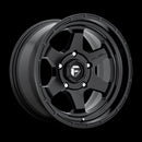 17X9 Fuel D664 Shok Matte Black 5X127 ET1 wheel/rim-2
