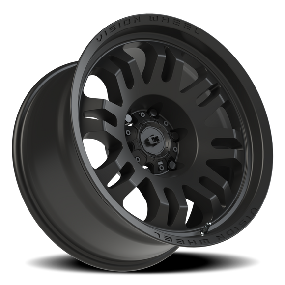 18x9.5 Vision 409 Inferno Satin Black 6x139.7 6x5.5 ET-18 Wheel Rim
