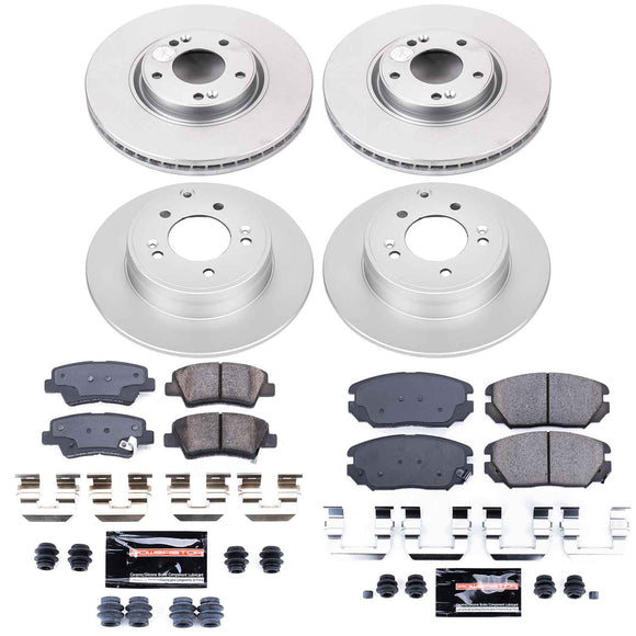 Z23 Daily Driver Premium Carbon-Fiber Ceramic Brake Pad and Fully Coated Rotor K