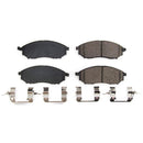 PowerStop Z17 Evolution Ceramic Brake Pads With Hardware