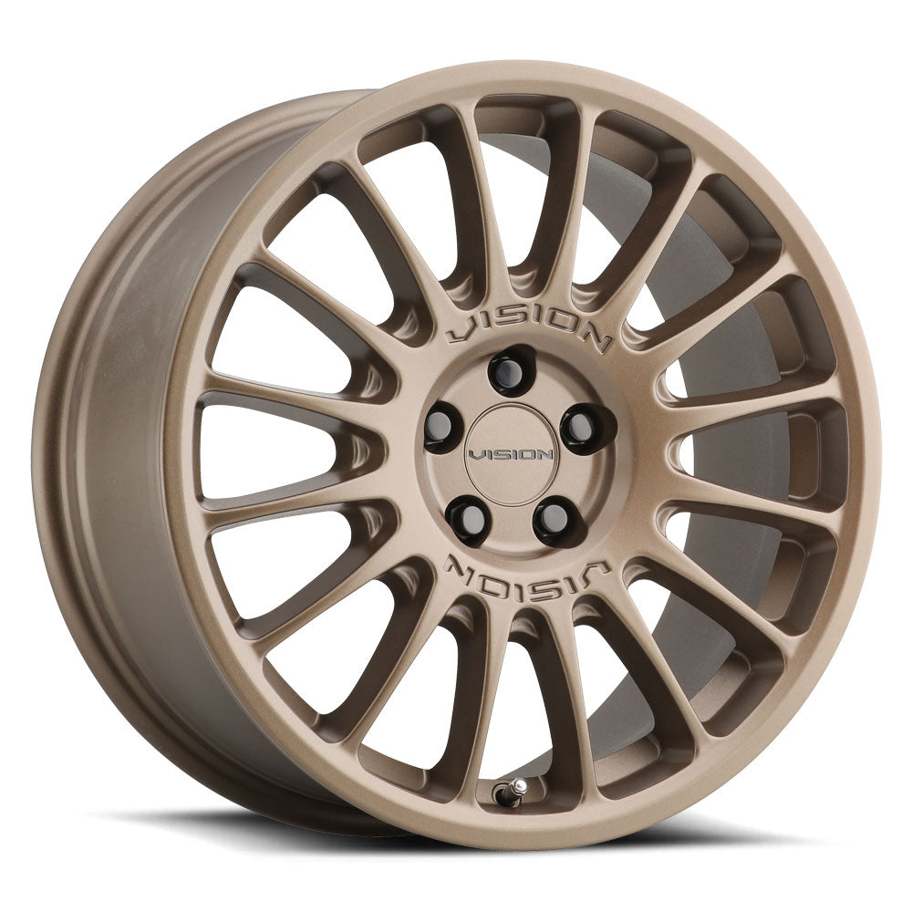 20x8.5 Vision 477 Monaco Bronze 5x108 5x4.25 ET35 Wheel Rim - 0