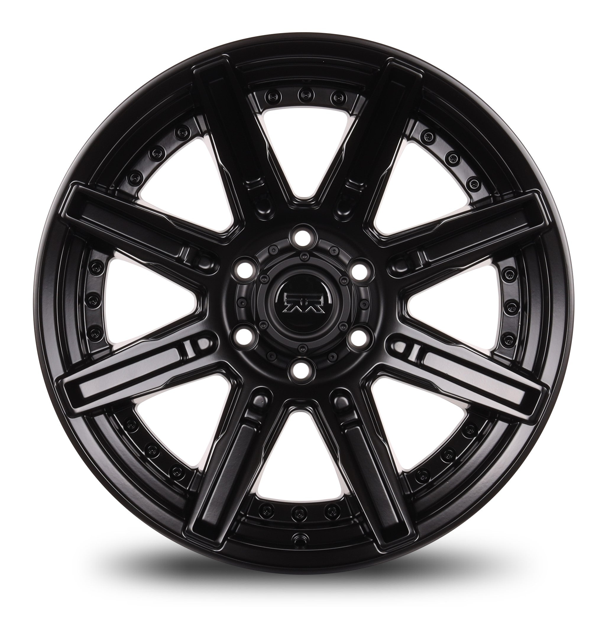 20x9 Mudder Trucker MT502 Stroker Matte Black 6x139.7 6x5.5 ET1 Wheel Rim - 0