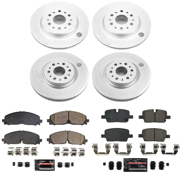 Z23 Daily Driver Premium Carbon-Fiber Ceramic Brake Pad and Fully Coated Rotor K