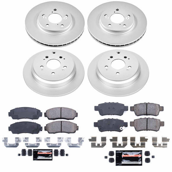 Z23 Daily Driver Premium Carbon-Fiber Ceramic Brake Pad and Fully Coated Rotor K