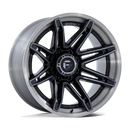 22x12 Fuel Off-Road FC401 Brawl Gloss Black Gray Tint 6x139.7 ET-44 Wheel