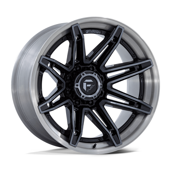 22x12 Fuel Off-Road FC401 Brawl Gloss Black Gray Tint 6x139.7 ET-44 Wheel