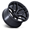 20x10 Fuel Off-Road Flux Gloss Black Brushed Face Gray Tint 5x127 ET-18 Wheel