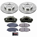 PowerStop OE Stock Replacement Low-Dust Ceramic Brake Pad, Rotor and Caliper Kit