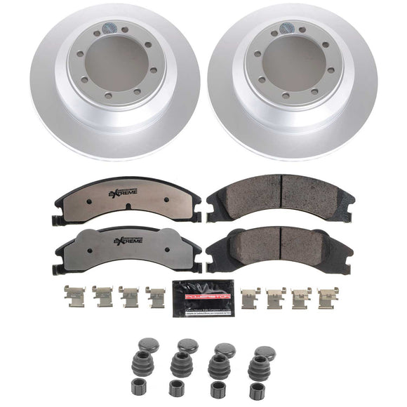Z36 Truck & Tow Premium Carbon-Fiber Ceramic Brake Pad and Fully Coated Rotor Ki