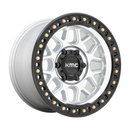 18X9 KMC KM549 GRS Machined With Satin Black Lip 8X170 ET18 wheel/rim-3