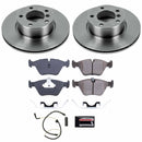 PowerStop OE Stock Replacement Low-Dust Ceramic Brake Pad and Rotor Kit