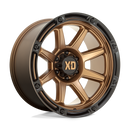 20X12 XD XD863 Matte Bronze With Black Lip 6X139.7 ET-44 wheel/rim