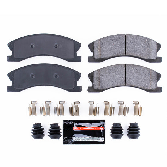 PowerStop Z23 Evolution Sport Carbon-Fiber Brake Pads With Hardware