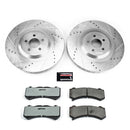 PowerStop Z26 Street Performance Ceramic Brake Pad and Drilled & Slotted Rotor K