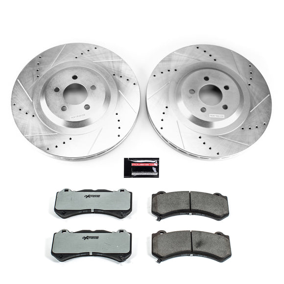 PowerStop Z26 Street Performance Ceramic Brake Pad and Drilled & Slotted Rotor K
