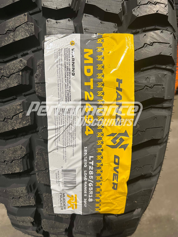 Mudder Trucker Hang Over M/T Tire 285/65R18 125/122Q LRE BSW 2856518 285 65 18