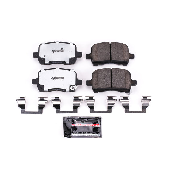 PowerStop Z26 Street Performance Carbon-Fiber Ceramic Brake Pads With Hardware
